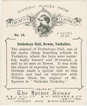 Dotheboys Hall, Bowes, Yorkshire.
