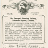 Mr. George's shooting Gallery, Leicester Square, London.