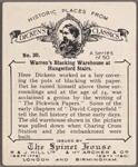 Warren's Blacking Warehouse at Hungerford Stairs.