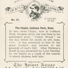 The Chalet, Cobham Park, Kent.