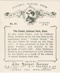 The Chalet, Cobham Park, Kent.