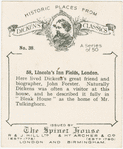 58. Lincoln's Inn Fields, London.