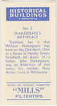 Shakespeare's birthplace.