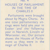 Houses of Parliament in the time of Charless II.