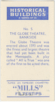 The Globe Theatre, Bankside.