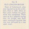 Old London Bridge.