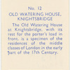 Old Watering House, Knightsbridge.