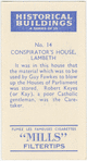 Conspirator's House, Lambeth.