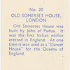 Old Somerset House, London.