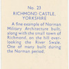 Richmond Castle, Yorkshire.