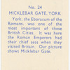 Michlebar Gate, York.