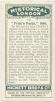 "Pride Purge," 1648.