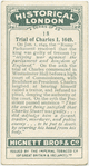 Trial of Charles I, 1649.