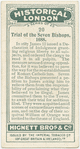 Trial of Seven Bishops, 1688.