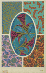 Formes et couleurs; vingt planches en couleurs contenant soixante-sept motifs décoratifs.