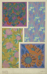 Formes et couleurs; vingt planches en couleurs contenant soixante-sept motifs décoratifs.