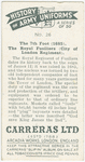 The 7th Foot (1685).  The Royal Fusilliers (City of London Regiment).
