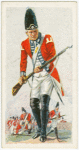 The 7th Foot (1770).  The Royal Fusilliers (City of London Regiment).