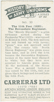 The 11th Foot (1685).  The Devonshire Regiment.