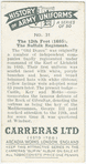 The 12th Foot (1685).  The Suffolk Regiment.