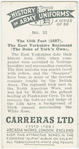 The 15th Foot (1647).  The East Yorkshire Regiment (The Duke of York's Own).