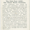 The 23rd Foot (1689).  The Royal Welch Fusilliers.