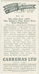 The 50th Foot (1807).  The Queen's Own Royal West Kent Regiment.