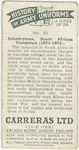 Infantryman, South African Campaign (1893-1902)
