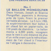 Le Ballon Mongolfier.