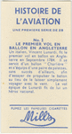 Le premier vol en ballon en Angleterre.