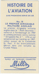 Le premier dirigeable militaire Anglais.