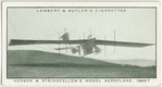 Henson and Stringfellow's model aeroplane, 1843-7.