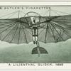 A Lillienthal glider, 1895.
