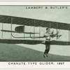 Chanute type glider, 1897.
