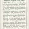 Chanute type glider, 1897.