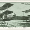 A.V. Roe's triplane, 1909.