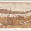 Maxim's experimental aeroplane, 1894.