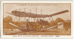 Maxim's experimental aeroplane, 1894.