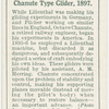 Chanute type glider, 1897.