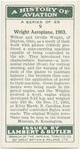 Wright aeroplane, 1903.