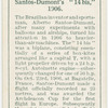 Santos-Dumont's "14 bis," 1906.