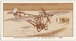 Santos-Dumont's "La Demoiselle," 1908.