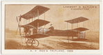 A.V. Roe's triplane, 1909.