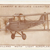 De Havilland "Moth" Light aeroplane, 1925.