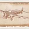 Junkers monoplane "Bremen," 1928.