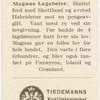 Magnus Lagabøter, 1263-1280.