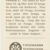 Fredrik I, 1523-1533.