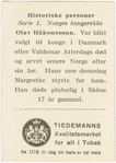 Olav Håkonssøn, 1380-1387.