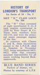 Met "H" Class loco.