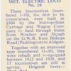 Met electric loco.